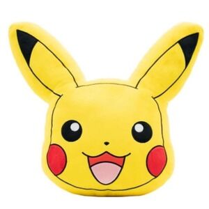 Pokémon Pikachu Plush Pillow 12" Character‎ Cushion Nintendo Yellow